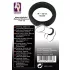 Black Velvets - peeniserõngas paks sein 3,8 cm - must