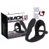 Black Velvets - anaaldildo + peenise- ja munandiring (must)