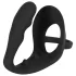 Black Velvets - anaaldildo + peenise- ja munandiring (must)