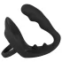 Black Velvets - anaaldildo + peenise- ja munandiring (must)