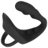 Black Velvets - anaaldildo + peenise- ja munandiring (must)