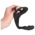 Black Velvets - anaaldildo + peenise- ja munandiring (must)