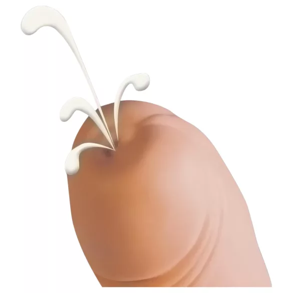 You2Toys - dildos pritsiva ejakulatsiooni funktsiooniga - naturaalne