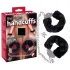 You2Toys - karvased käerauad pika ketiga - must
