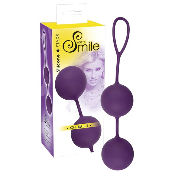 SMILE XXL Balls - suured geishakuulid - lilla