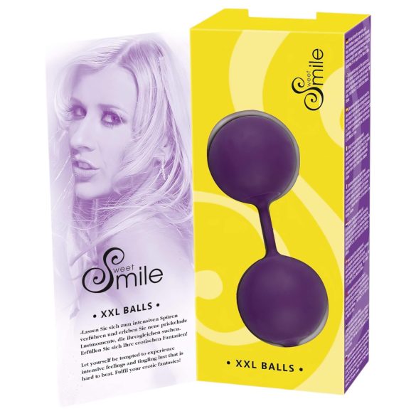 SMILE XXL Balls - suured geishakuulid - lilla
