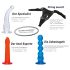 You2Toys - Vööle kinnitatav dildo komplekt! - värvikas