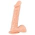 Euroopa armastaja - elutruu dildo - suur (naturaalne)