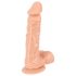 Euroopa armastaja - elutruu dildo - suur (naturaalne)