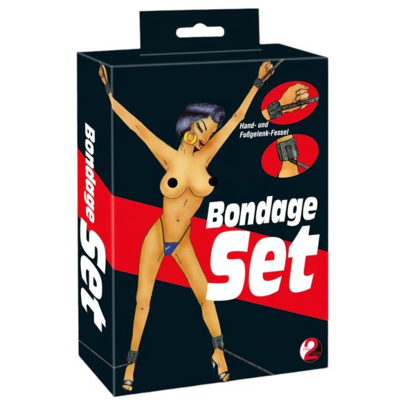 You2Toys - Bondage komplekt! (4-osaline)