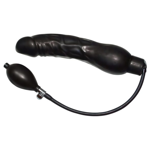 You2Toys - lateksist pumbatav anaalilaiendaja - must (suur)