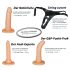 You2Toys - Rihmatav kinnitatav dildo komplekt! - naturaalne