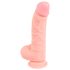 Medical - meditsiiniline silikoon dildo (20cm) - naturaalne