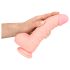 Medical - meditsiiniline silikoon dildo (20cm) - naturaalne