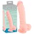 Medical - meditsiiniline silikoon dildo (24cm) - naturaalne