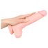 Medical - meditsiiniline silikoon dildo (24cm) - naturaalne
