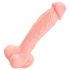 Medical - meditsiiniline silikoon dildo (24cm) - naturaalne