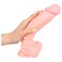 Medical - meditsiiniline silikoon dildo (24cm) - naturaalne