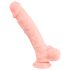 Medical - meditsiiniline silikoon dildo (24cm) - naturaalne