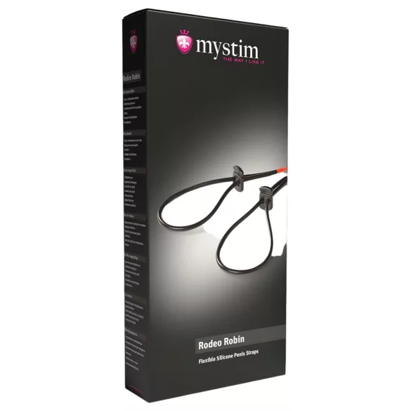 mystim Rodeo Robin - elektro peenis- ja munandirõngas