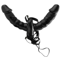 Pipedream - Topitav kahekordne vibraator (must) - Fetish