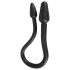 Rebel Double Plug - topeltanuse anustorp (must)
