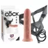 King Cock Strap-on 8 - strap-on dildo - naturaalne