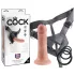 King Cock Strap-on 6 - strapon dildo - naturaalne