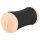 Nature Skin - looduslik tupp ja pepu masturbator (naturaalne-must)