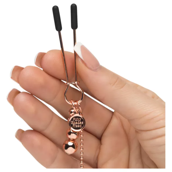 Fifty Shades Freed - nibude ja häbememokkade klambrid - metall