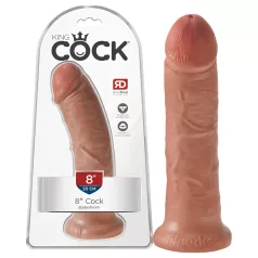 King Cock - dildo - 20 cm realistlik tume nahatoon
