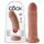 King Cock 8 dildo (20 cm) - tume naturaalne