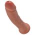 King Cock 8 dildo (20 cm) - tume naturaalne