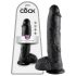 King Cock 10 munandiga dildo (25 cm) - must