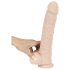 Looduslik nahk - kinnitusdildoga realistlik suur dildo
