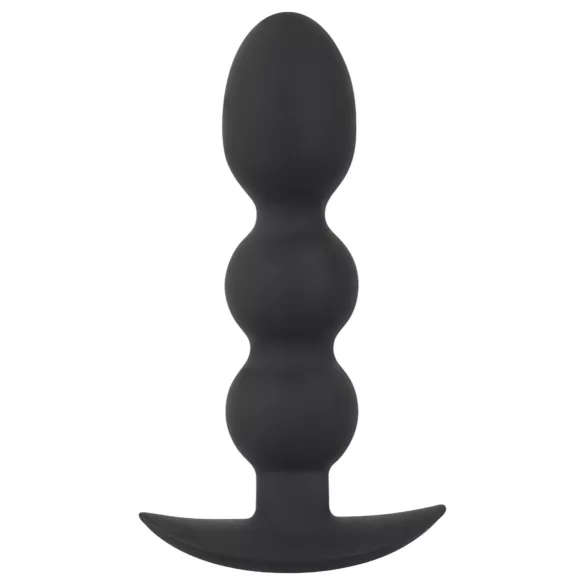 Black Velvets Heavy - 145 g kuuliga anaalpistik (must)