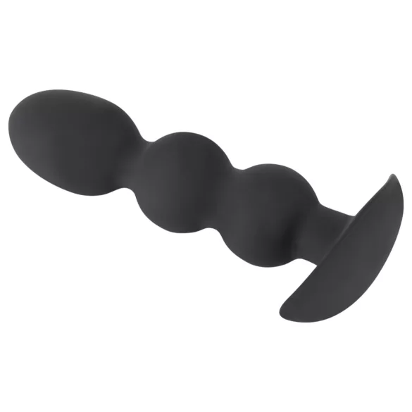 Black Velvets Heavy - 145 g kuuliga anaalpistik (must)