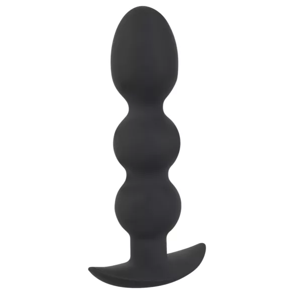 Black Velvets Heavy - 145 g kuuliga anaalpistik (must)