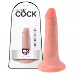 King Cock - dildo - 13 cm - naturaalne