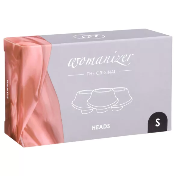 Womanizer Premium S - varuotsikute komplekt - must (3 tk)