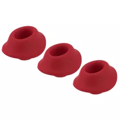 Womanizer Premium S - lisapumpa komplekt - punane (3 tk)