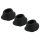 Womanizer Premium M - lisaklapi komplekt - must (3 tk)