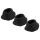 Womanizer Premium M - varuotsikute komplekt - must - 3 tk
