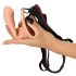 You2Toys - Strap-on - kinnitatav, õõnes dildo (suur) - naturaalne