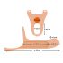 You2Toys - Strap-on - kinnitatav, õõnes dildo (suur) - naturaalne