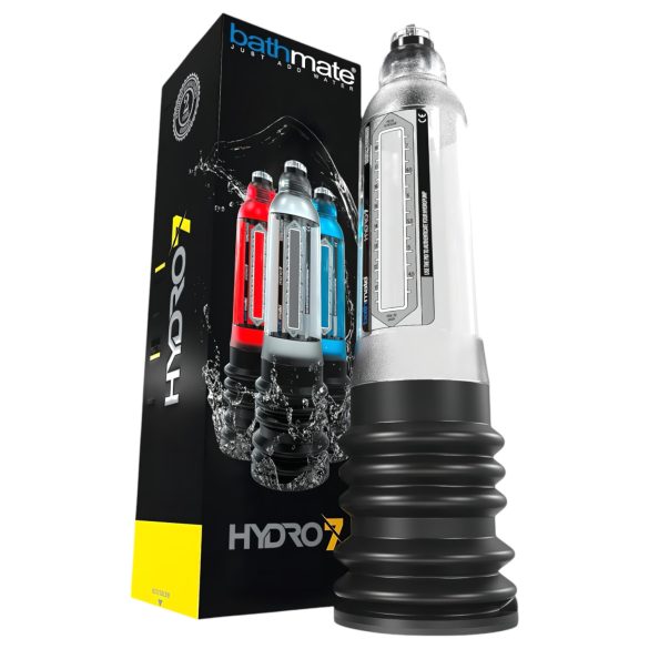 Bathmate Hydro7 - läbipaistev hüdrauliline peenispump