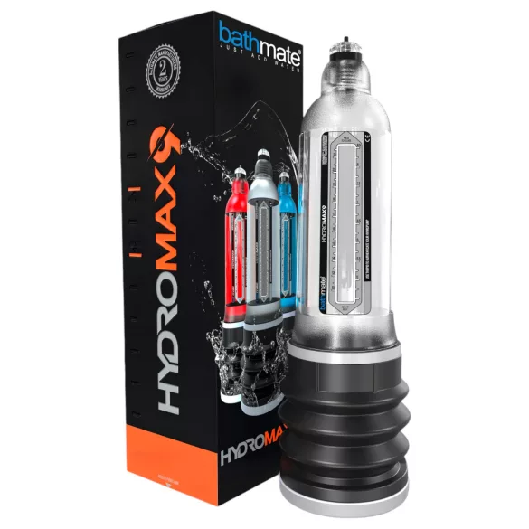 Bathmate Hydromax 9 - hüdropump (läbipaistev)