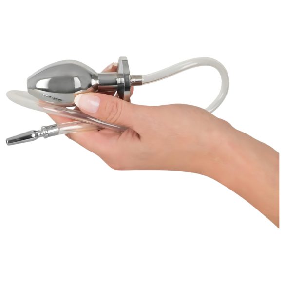 Piss to Ass Plug - õõnes anaalpistik kusiti laiendajaga