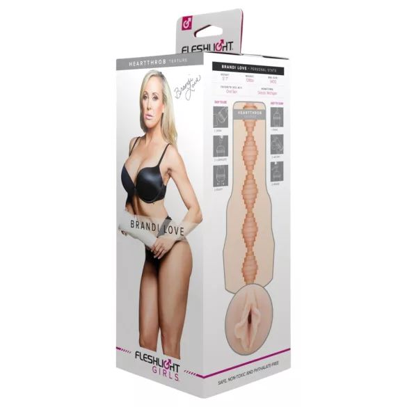 Fleshlight Brandi Love Heartthrobe - kunstvagiina