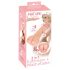 Nature Skin - 2in1 anal+peenise varrukas (naturaalne)